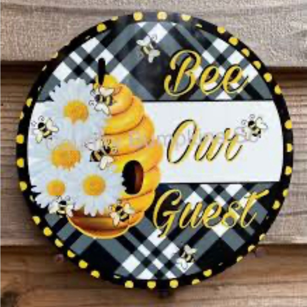 Farmhouse Wreath Sign NWT